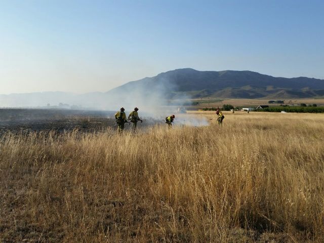 Efectivos adscritos al Plan Infomur apagan incendio en Jumilla - 1, Foto 1