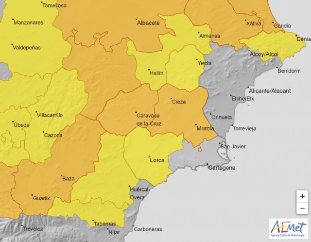 Avisos de fenómenos meteorológicos adversos para hoy viernes, 23, Foto 1