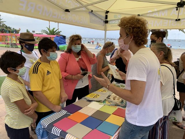 El Ayuntamiento de San Javier y Ecoembes llevan la economía circular a las playas - 1, Foto 1