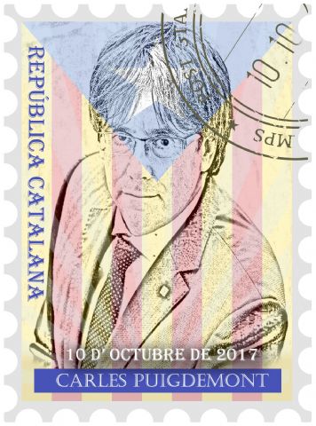 Se subasta el primer sello digital NFT conmemorativo de la proclamación de la República Catalana de 2017 - 1, Foto 1
