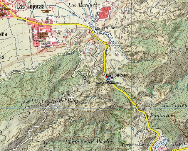 Joven motorista herido tras accidente de tráfico ocurrido en la pedanía de Los Garres - 1, Foto 1
