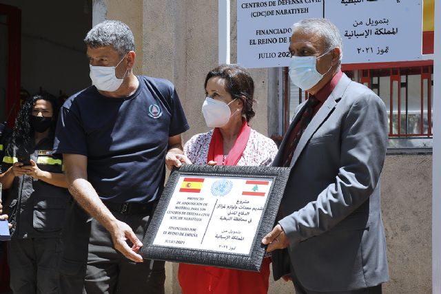 Robles destaca la hermandad entre Líbano y España en la inauguración de un proyecto de cooperación con la defensa civil - 1, Foto 1