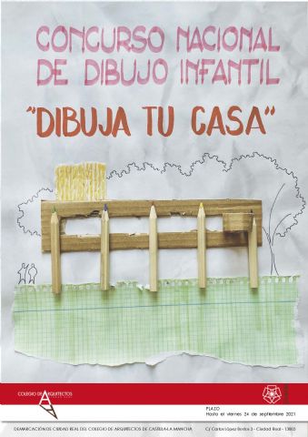 La demarcación de Ciudad Real del COACM lanza el concurso de Pintura Infantil ´Dibuja tu casa´ - 1, Foto 1