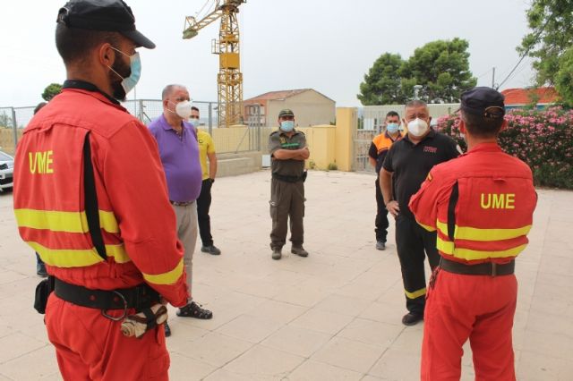 La UME realiza desde hoy y hasta el jueves un ejercicio de colaboracin y conocimiento en zonas susceptibles de sufrir un incendio forestal en Totana - 11