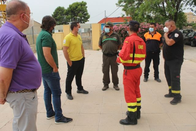 La UME realiza desde hoy y hasta el jueves un ejercicio de colaboracin y conocimiento en zonas susceptibles de sufrir un incendio forestal en Totana - 12