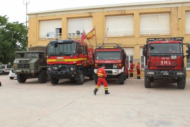 La UME realiza desde hoy y hasta el jueves un ejercicio de colaboracin y conocimiento en zonas susceptibles de sufrir un incendio forestal en Totana - 26