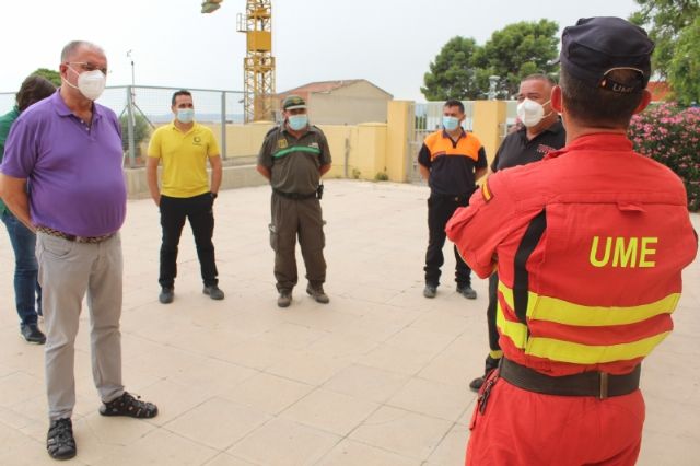 La UME realiza desde hoy y hasta el jueves un ejercicio de colaboracin y conocimiento en zonas susceptibles de sufrir un incendio forestal en Totana - 42