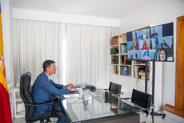 Sánchez preside la primera reunión del Grupo de Trabajo que supervisa la repatriación del contingente español en Afganistán - 1, Foto 1