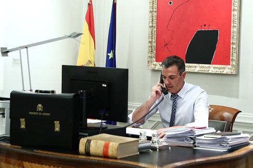 Pedro Sánchez y Joe Biden acuerdan cooperar para la evacuación de Afganistán de ciudadanos vulnerables - 1, Foto 1