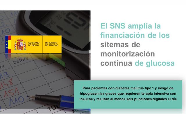 El SNS amplía la financiación de los sistemas de monitorización continua de glucosa en tiempo real - 1, Foto 1