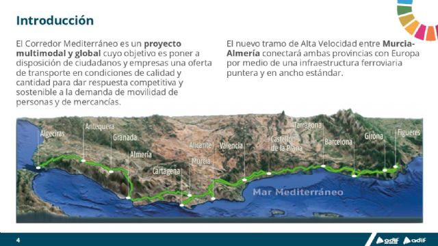La presidenta de Adif AV presenta las actuaciones para avanzar en la primera conexin directa entre Murcia y Almera - 4