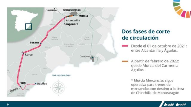 La presidenta de Adif AV presenta las actuaciones para avanzar en la primera conexin directa entre Murcia y Almera - 9