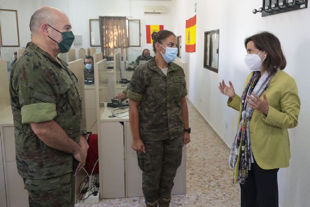 La ministra de Defensa visita la moderna Brigada ´Extremadura´ XI en Badajoz - 1, Foto 1