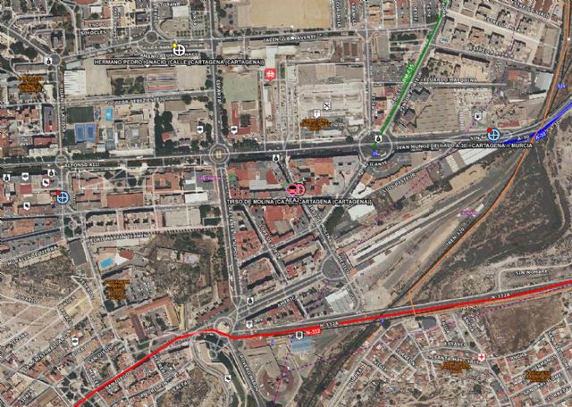 Bomberos dan por controlado el incendio declarado en el sótano de un bar en Molina de Segura - 1, Foto 1