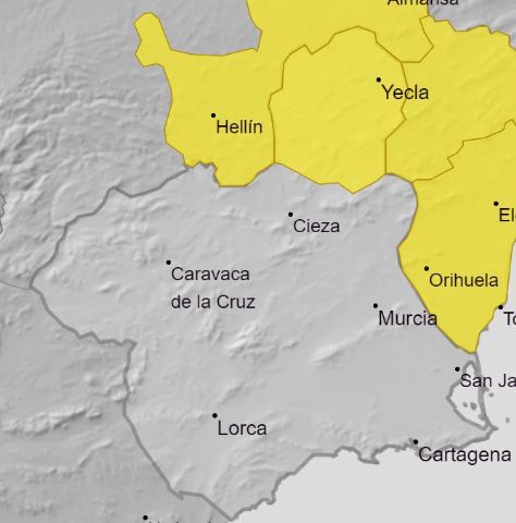 Meteorología advierte de tormentas y lluvias de hasta 20 litros por metro cuadrado en una hora mañana lunes - 1, Foto 1