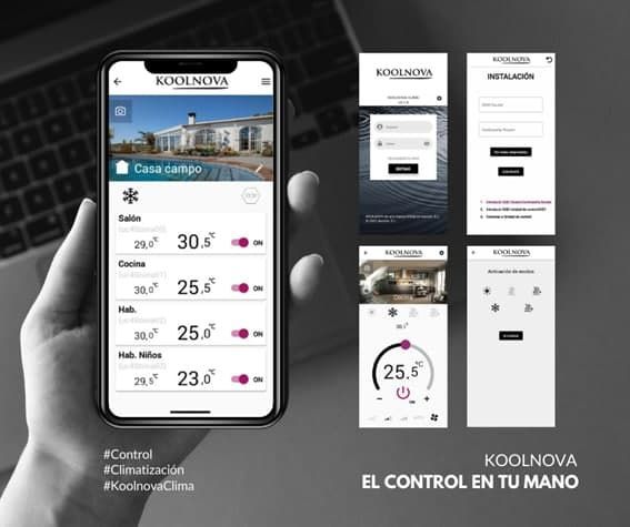 El control de la climatización de casa en la mano con la nueva APP KOOLNOVA CLIMA - 1, Foto 1