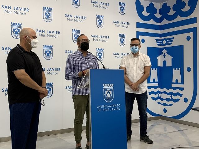 La Banda Sinfóncia de San Javier vuelve a tocar con público para celebrar el 185 aniversario de la constitución del Ayuntamiento - 1, Foto 1