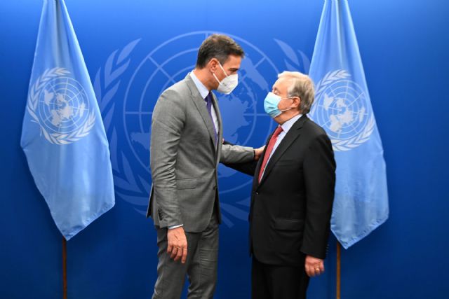 El presidente del Gobierno se reúne en Nueva York con el secretario general de la ONU - 1, Foto 1
