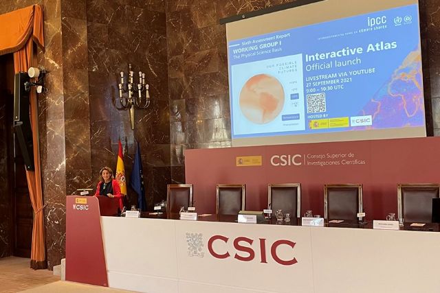 Teresa Ribera presenta el Atlas Interactivo del IPCC, que permite visualizar proyecciones de cambio climático a escala regional - 1, Foto 1
