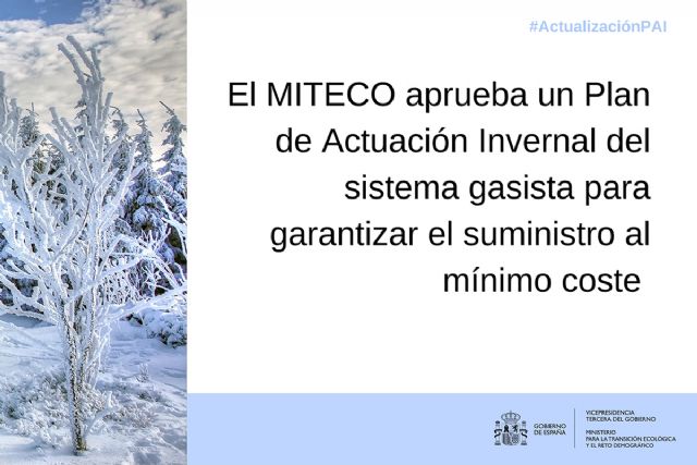 El MITECO aprueba un Plan de Actuación Invernal del sistema gasista para garantizar el suministro al mínimo coste - 1, Foto 1