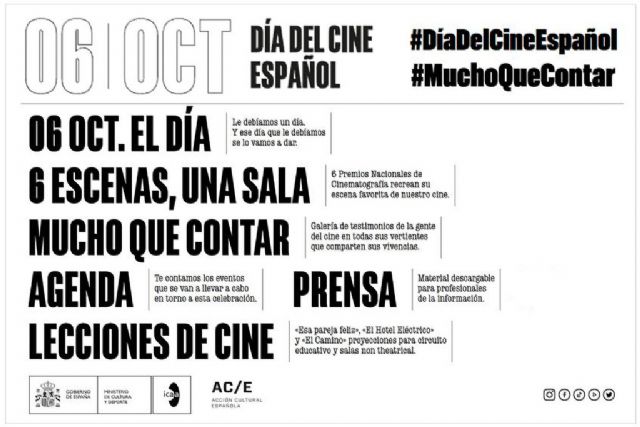 Cultura y Deporte lanza en medios sociales una campaña para celebrar el Día del Cine Español - 1, Foto 1