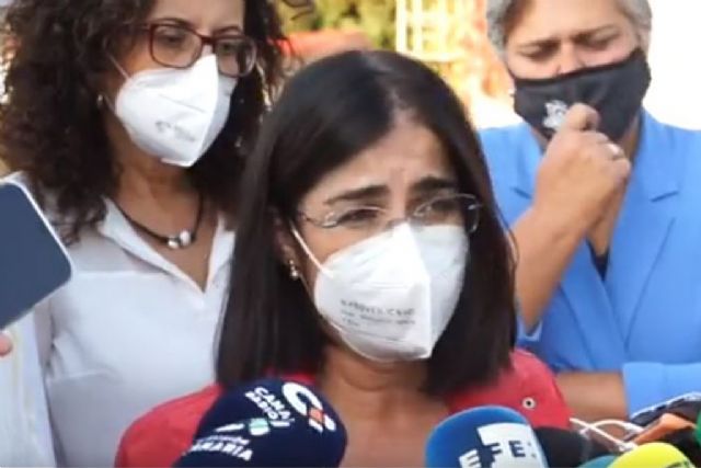 La ministra de Sanidad traslada a la ciudadanía de La Palma el apoyo, solidaridad y el cariño del Gobierno - 1, Foto 1