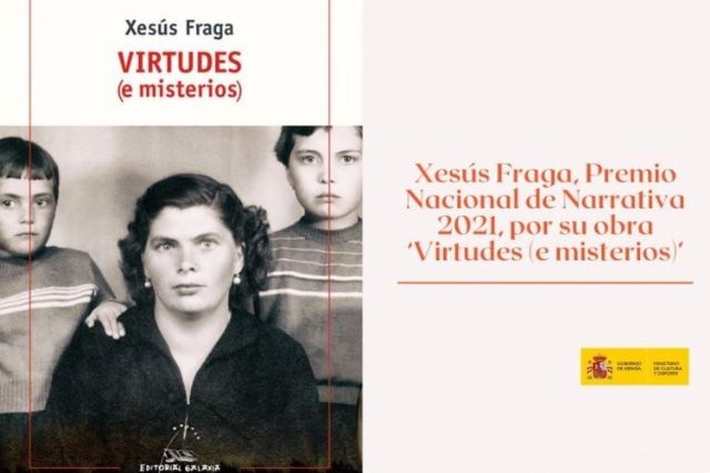 Xesús Fraga, galardonado con el Premio Nacional de Narrativa 2021 - 1, Foto 1