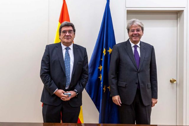 El ministro Escrivá se reúne con el comisario Gentiloni - 1, Foto 1