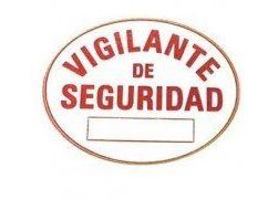 Nueva placa de vigilante de seguridad en PVC - 1, Foto 1