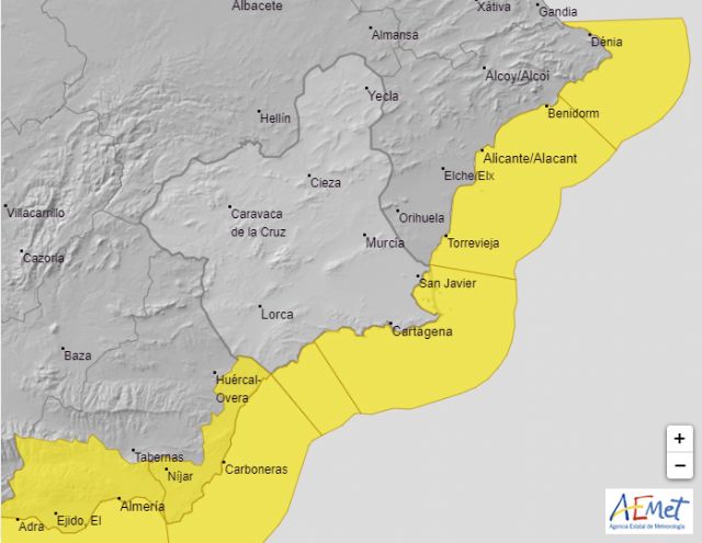 Meteorología mantiene su aviso de temporal en la costa para mañana, con vientos del suroeste de fuerza 7 y olas de 3 m - 1, Foto 1