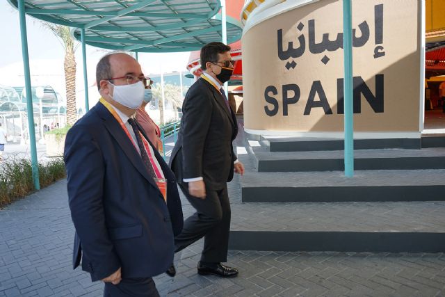 Iceta visita el pabellón de España en la Exposición Universal de Dubai - 1, Foto 1