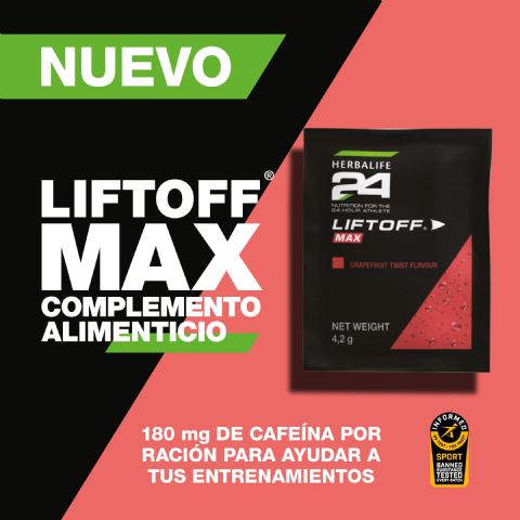 LiftOff Max de H24, nuevo complemento alimenticio energético de Herbalife Nutrition - 1, Foto 1