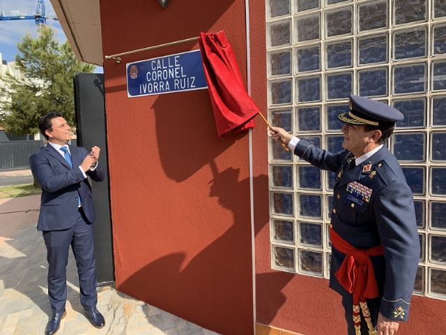 San Javier dedica una calle al Coronel Ivorra Ruiz - 1, Foto 1