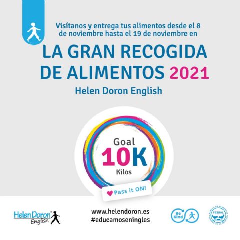 Los centros Helen Doron English de España participan en la Gran Recogida de Alimentos 2021 - 1, Foto 1