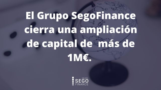 GVC Gaesco, Angels y Picaval lideran una ronda de financiación de más de 1M€ en el Grupo Sego Finance - 1, Foto 1