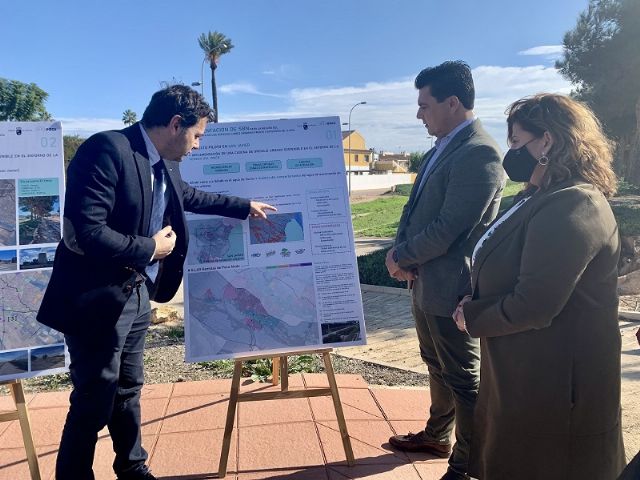Ayuntamiento y Consejería de Fomento firmarán un convenio para implementar un Sistema Urbano de Drenaje Sostenible en San Javier - 1, Foto 1
