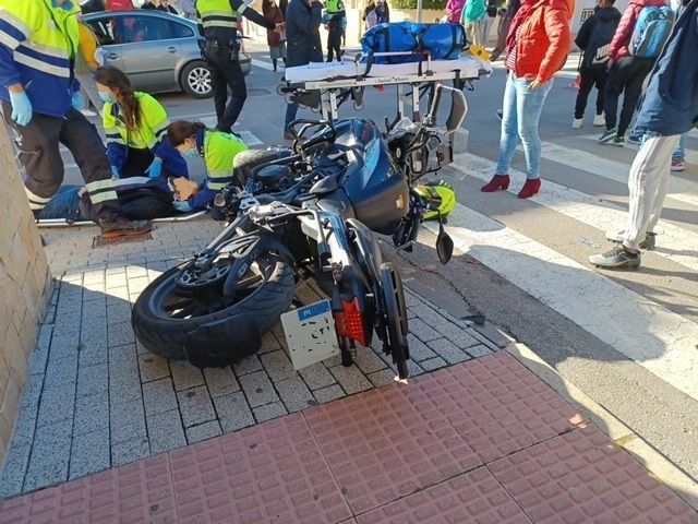 Motorista herido en accidente de tráfico ocurrido en Molina de Segura - 1, Foto 1