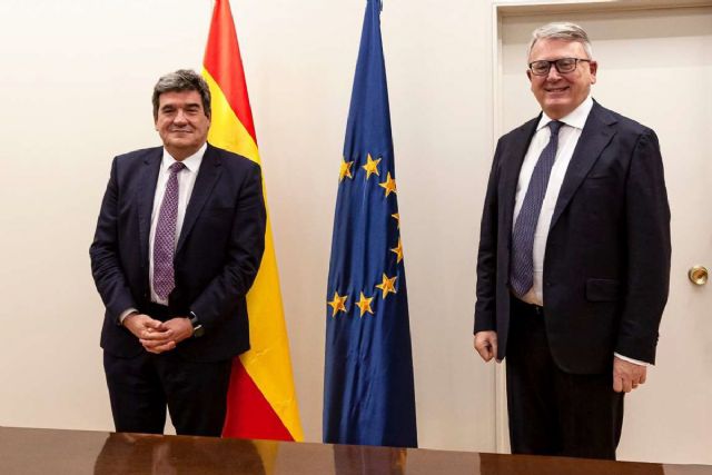 El ministro Escrivá se reúne con el comisario europeo de Empleo, Nicolas Schmit - 1, Foto 1
