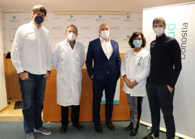 El Hospital de Día Quirónsalud Donostia renueva sus acuerdos con el Real Unión Club y el C.D. Bidasoa - 1, Foto 1