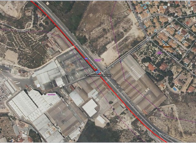 Trasladan al hospital a dos personas heridas en accidente de tráfico ocurrido en Molina de Segura - 1, Foto 1