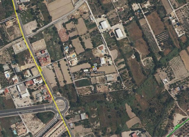 Ciclista herido al caer en la pedanía murciana de Algezares - 1, Foto 1