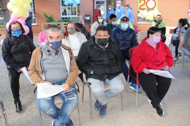 El Centro de Da de Personas con Discapacidad Intelectual Jos Moy conmemora su 20 aniversario con la celebracin de un emotivo acto institucional - 13