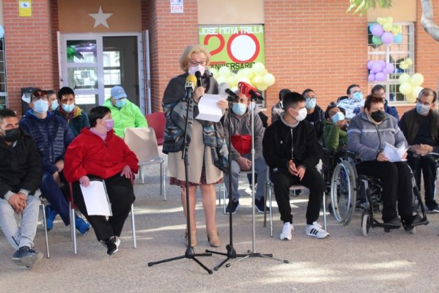 El Centro de Da de Personas con Discapacidad Intelectual Jos Moy conmemora su 20 aniversario con la celebracin de un emotivo acto institucional - 27