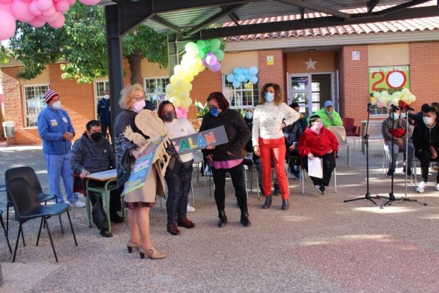 El Centro de Da de Personas con Discapacidad Intelectual Jos Moy conmemora su 20 aniversario con la celebracin de un emotivo acto institucional - 37