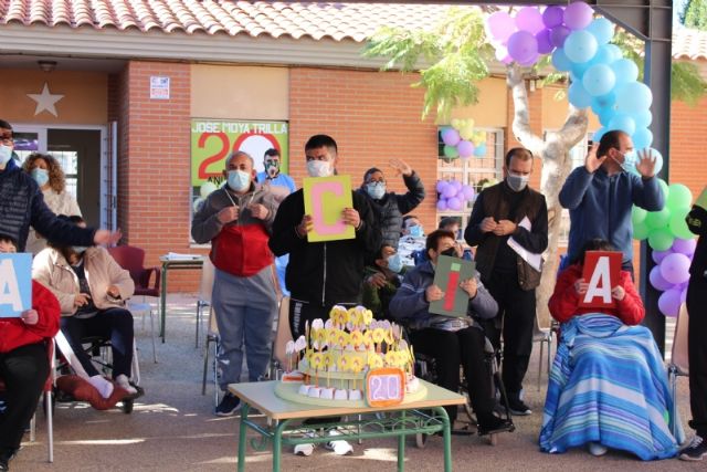 El Centro de Da de Personas con Discapacidad Intelectual Jos Moy conmemora su 20 aniversario con la celebracin de un emotivo acto institucional - 42
