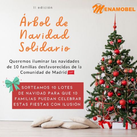 Menamobel organiza la segunda edición de el Árbol de Navidad Solidario - 1, Foto 1