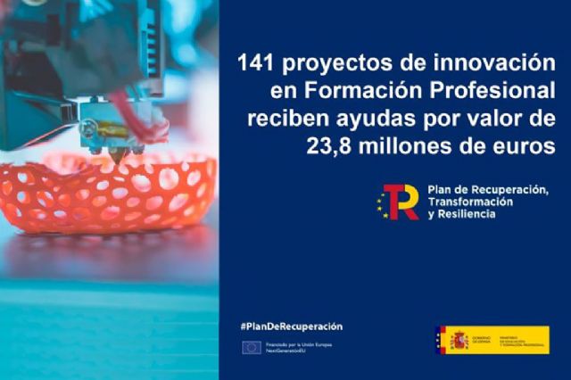 Educación y Formación Profesional destina casi 24 millones de euros a proyectos de innovación en FP - 1, Foto 1