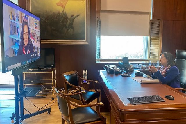 Las ministras de Defensa Margarita Robles y Anita Anand analizan las relaciones bilaterales de España y Canadá - 1, Foto 1