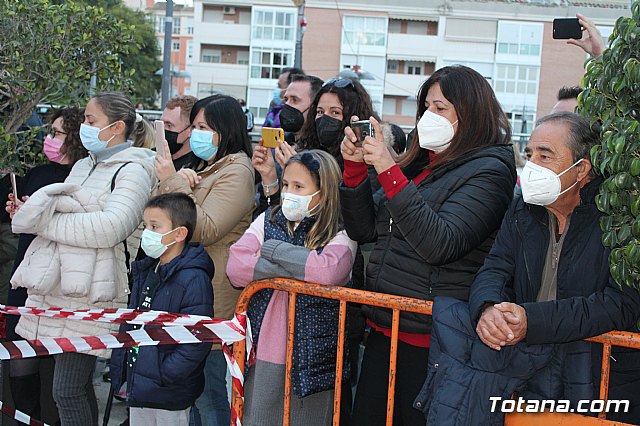 Pap Noel visit Totana para recoger las cartas de los nios y nias de la localidad - 12