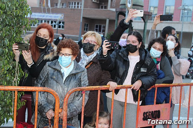 Pap Noel visit Totana para recoger las cartas de los nios y nias de la localidad - 13